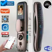 New Biometric Tuya APP Camera Electronic Smart Door Lock Password Key IC Card