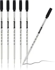 CROSS Ballpoint Pen Refills, Medium Point, Black Ink, 2 Per Pack, 3 Packs Total, 8513-2