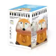 Crane Ultrasonic Cool Mist Humidifier Fox Design Filterless Anti-Microbial Quiet