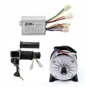 36V 350W Brush Motor Controller + Key Throttle for Electric ATV Scooter e-Bike