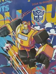 Transformers Autobots Unopened 2024 16-month Wall Calendar