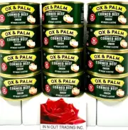 OX & Palm Corned Beef with Juices Onion Flavored 11.5 oz (Pack of 12)~10/02/2026