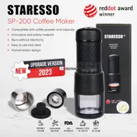 在飛比找蝦皮購物優惠-Staresso SP-200 黑色升級版手持便攜式濃縮咖啡