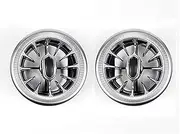 QASULER Interior Front Dashboard Air Condition AC Vent Outlet Turbo Trim, for Mercedes, for Benz, V Class Vito Viano Valente Metris W447 15-19 Dashboard Airflow Vent(BLACK 1pair)