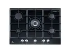 TRINITY 70cm Gas Cooktop 5 Burners Black Glass TRG700BK