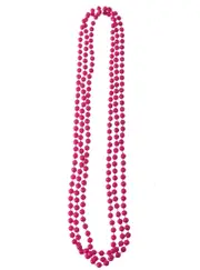 Set of 3 Purple Beaded Costume Necklaces