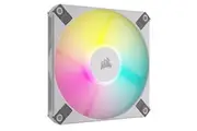 CORSAIR AF SLIM Series, AF120 RGB SLIM WHITE, 120mmx15mm Fluid Dynamic RGB Fan, Single Pack