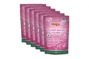 6 x Magic Anti-Bacterial Washing Machine Cleaner 100g Removes Built-up Grime, Detergent & Mineral Deposits