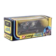 Vintage Corgi 267 Batmobile 1976 New Original box Missing Missiles Batman Diecas