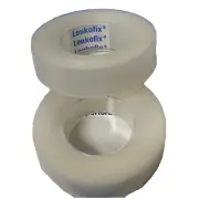 24 Rolls 1.25CM X 9.2M TRANSPORE SURGICAL PLASTIC TAPE LEUKOFIX AMADA FIRST AID