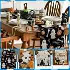 Anti-Slip Table Runner Linen Placemat Reusable Tablecloth Dining Table