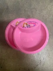 2 piece Sofia the First reusable plastic bowls