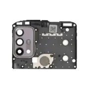 Top Housing Bracket with Camera Lens for Motorola Moto G10 Iridescent Pearl