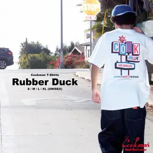 COOKMAN USA 231-11003 RUBBER DUCK TEE 短T (白色) 化學原宿