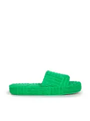 Green Striped Slides