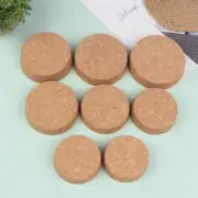 2Pcs Glass Bottle Cork Set: Wood Lid Stopper For Wine, Beer, And Pudding Jars