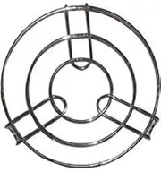 Garden Of Arts Stainless Steel Round Donga Cooker Stand/Steaming Tray Stand for Kitchen, Cooking Pot, Steamer Rack, Stand Cookware Tool Set of 1
