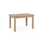 Design Square Vernon Wooden Extendable Kitchen Dining Table Extendable 120-200cm
