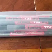 New $720 KBS TGI 80 Stiff Flex 3-PW 8 Shafts .355 Taper Tips