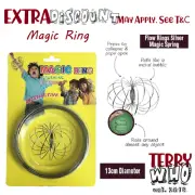 3D Magic Toy Arm Slinky Toroflux Flippyflux Flow Ring Spinner Dynamic Funny AU
