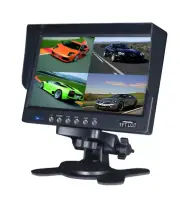 *Reversing Camera QUAD Monitor only with 7" LCD Screen 2 year warranty PARKSAFE