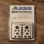 Alesis iO2 Express 2-Channel USB Recording Interface With 48V Phantom Power