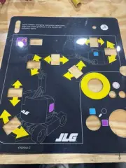 JLG Ground Control Legend Decal P/N 1707012 E300A/AJ Models