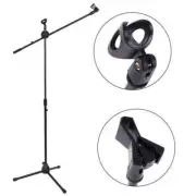 Mr. Dj MS500 Universal Adjustable Tripod Microphone Stands Adjustable Boom Stage
