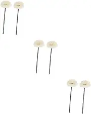 [Ciieeo] 3sets Essential Oil Diffuser Sticks Rattan Aroma Sticks for Home Fragrance Aromatherapy Flower Diffuser Accessories for Perfumes and Oils 2pcs*3