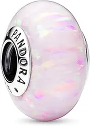 [PANDORA] Moments Collection Sterling Silver Lab Created Opal