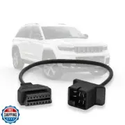 AMHTDOL OBD1 to OBD2 Adapter Fit for Chrysler 6pin to 16pin Diagnostic Cable,