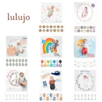 在飛比找momo購物網優惠-【lulujo】BABY FIRST YEART 寶寶成長包