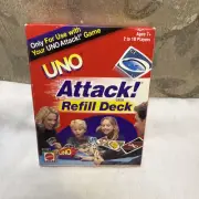 UNO Attack! Refill Deck B1621~New Factory Sealed~112 Cards~2002 Mattel