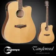 Tanglewood TW10 Winterleaf Dreadnought Acoustic Electric Guitar w/ Cutaway