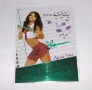 2014 Benchwarmer MARISSA IVANA Hot For Teacher #59 SCHOOL GIRLS Green Auto/10