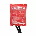 Firebox Flame Retardant 1.8M x 1.2M Fire Blanket Kitchen Car Office Warehouse