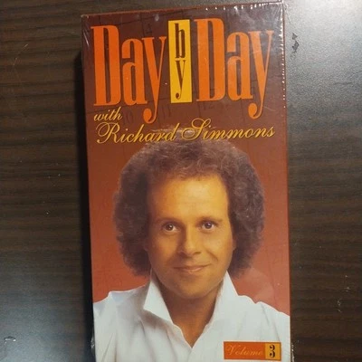 Day By Day, Richard Simmons - Volume 3 VHS Tape 1993, sealed VCR Cassette 1 Tape
