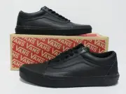 Vans Old Skool Embossed Sidewall Black/Black Women's Size: 6