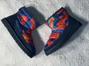 Ugg Australia Classic Mini LTA Cali Topo Boots Blue Multi Men’s Size 12 NWT