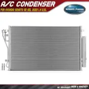 AC A/C Condenser w/ Receiver Drier for Hyundai Sonata SE SEL 2023 L4 2.5L Sedan