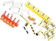 KICHOUSE 1 Set Traffic Barricade for Simulation Road Signs and Traffic for Parent Interaction and Education