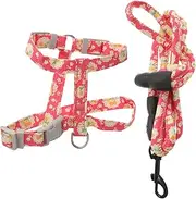 Cat Harness Escape Proof Large Cat Harness Leash and Harness Set Pet Kitten Harness Pink