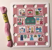 Vintage Housewife Floss Keeper by Lori Holt Bee in my Bonnet Holds 14 Skeins