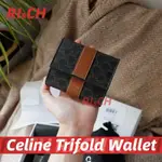 二手正品 CELINE TRI-FOLD WALLET，一款小號三折皮夾。 CELINE皮夾#豐富，SHOPEE