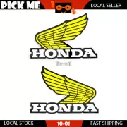 Pair For Honda Wings Sticker Decal XR100 XR250 XR350 XR500 XR Fuel Gas Tank