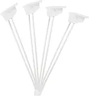 SOESFOUFU 4pcs Folding Table Legs Hairpin Metal Legs for DIY Projects Space-Saving Design Compatible with Coffee Tables and Desks Iron Brackets
