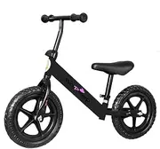 Kids Balance Bike Ride On Toys Push Bicycle Wheels Toddler Baby 12" Bikes-Green
