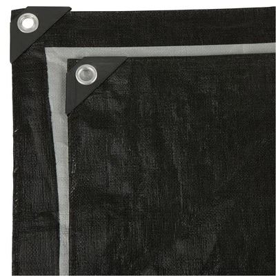 Roughneck® 4.5-Oz. Premium-Grade Tarp, Black/Silver, 20ft. x 30ft.
