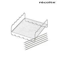 在飛比找ETMall東森購物網優惠-recolte日本麗克特AirOven專用2Way烤架烤串組