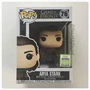 Funko Pop Game of Thrones #76 ARYA STARK ECCC Shared Exclusive - BNIB!